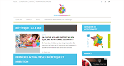 Desktop Screenshot of dieteticien-nutritionniste-sante.com